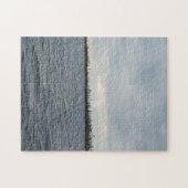 Himmlische Wege - Sonnenuntergang auf dem Bach Puzzle (Horizontal)