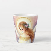 Himmlische Weihnachtsangel-Tasse Milchtasse (Vorderseite)