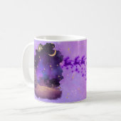 Himmlische Weihnachtswünsche Kaffeetasse (Vorderseite Links)