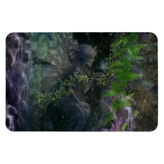 "Himmlische Weltraumfee"  Magnet (Horizontal)