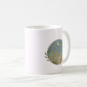 Himmlische Wildblumen-Szene Kaffeetasse (VorderseiteRechts)