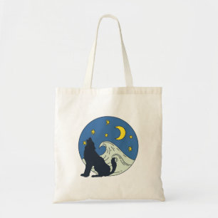 Himmlische Wolf Mystische Kunst  Tragetasche
