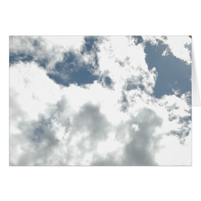 Himmlische Wolken (Vorderseite (Horizontal))