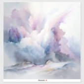 Himmlische Wolken Vinyl Sticker (Blatt)