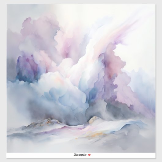 Himmlische Wolken Vinyl Sticker (Blatt)