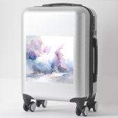 Himmlische Wolken Vinyl Sticker (Koffer)