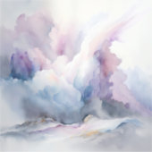 Himmlische Wolken Vinyl Sticker (Vorderseite)