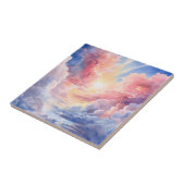 Himmlische Wolkendecke Fliese (Seite)