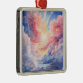 Himmlische Wolkenverzierung Ornament Aus Metall (Rechts)