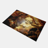 Himmlischer Angel Cherub Floor Mat Fußmatte (Schrägansicht)