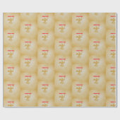 Himmlischer Angel Geschenkpapier (Flach)