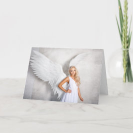 Himmlischer Angel Karte