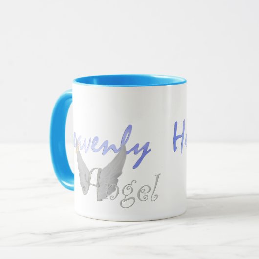 Himmlischer Angel Tasse (Vorderseite Links)