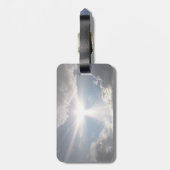 Himmlischer angelsächsischer Himmel Gepäckanhänger (Rückseite vertikal)