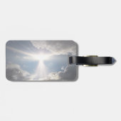 Himmlischer angelsächsischer Himmel Gepäckanhänger (Rückseite horizontal)