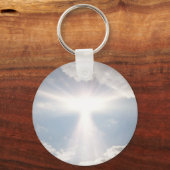 Himmlischer angelsächsischer Himmel Schlüsselanhänger (Vorderseite)