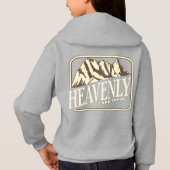Himmlischer Bergsee Tahoe California Nevada Hoodie (Rückseite)