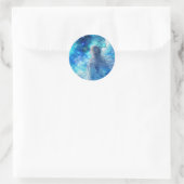 Himmlischer Blauer Traum Aufkleber (Tasche)