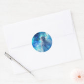 Himmlischer Blauer Traum Aufkleber (Umschlag)