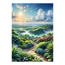 Himmlischer Blumengarten