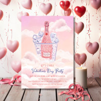 Himmlischer Champagner-Eimer Valentinstag-Party