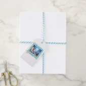 Himmlischer Cherub & Fantasy Guardians Kunstpostka Geschenkanhänger (Mit Garn)