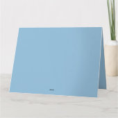 Himmlischer Chor unter dem Stern von Bethlehem Karte (Rückseite)