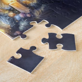 Himmlischer Chor unter dem Stern von Bethlehem Puzzle (Seite)