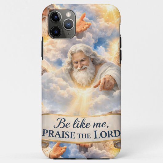 Himmlischer christlicher Telefon Case-Mate iPhone Hülle (Rückseite)