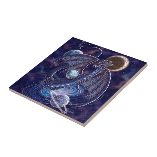 Himmlischer Drache Fliese (Seite)