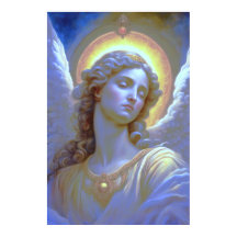 Himmlischer Engel im Glanz des göttlichen des Lich