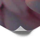 Himmlischer Engel im göttlichen Licht Poster (Ecke)