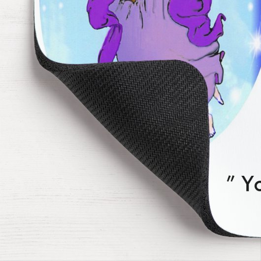 Himmlischer Engel Mousepad (Ecke)