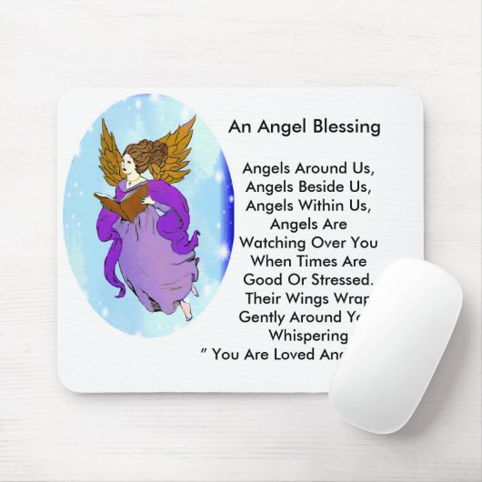 Himmlischer Engel Mousepad (Mit Mouse)