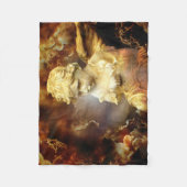 Himmlischer Engels-Engel Fleecedecke (Vorderseite)