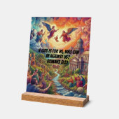 Himmlischer Fluss Acrylschild (Winkel)