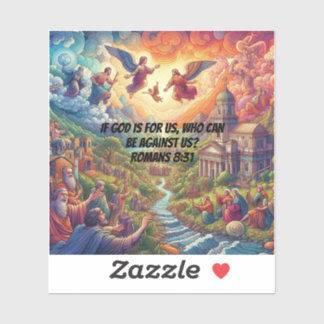 Himmlischer Fluss Aufkleber