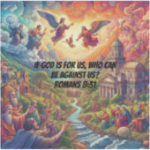 Himmlischer Fluss Aufkleber (Vorderseite)