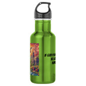 Himmlischer Fluss Edelstahlflasche (Vorderseite)