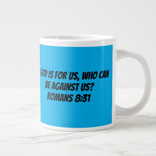 Himmlischer Fluss Jumbo-Tasse (Rechts)