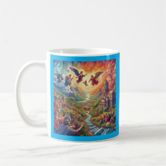 Himmlischer Fluss Kaffeetasse