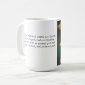 Himmlischer Friedensengel – Leuchtende Liebe Kaffeetasse (Vorderseite Links)