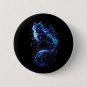 Himmlischer Fuchsgeist Button (Vorderseite)