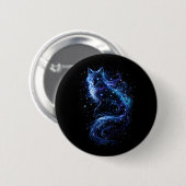 Himmlischer Fuchsgeist Button (Vorne & Hinten)