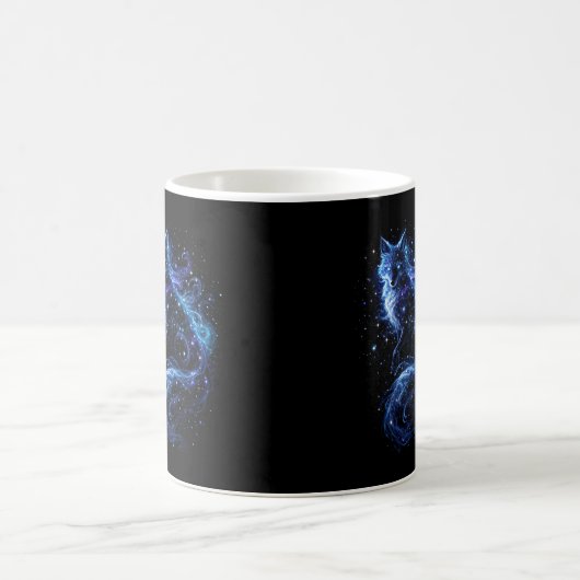 Himmlischer Fuchsgeist Kaffeetasse (Mittel)