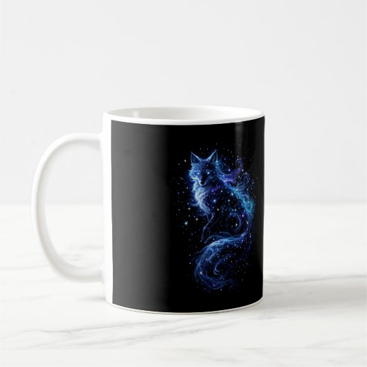 Himmlischer Fuchsgeist Kaffeetasse (Links)