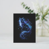 Himmlischer Fuchsgeist Postkarte (Stehend Vorderseite)