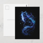 Himmlischer Fuchsgeist Postkarte (Vorne/Hinten)