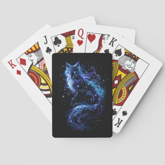 Himmlischer Fuchsgeist Spielkarten (Rückseite)