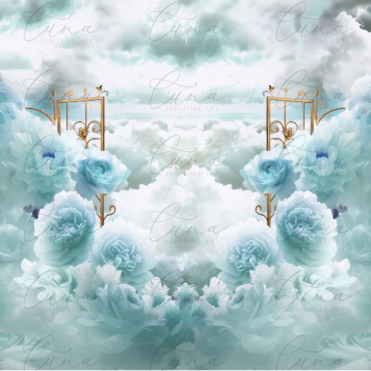 Himmlischer Garten der Rose Gedenkstätte Lesezeich Mini Visitenkarte